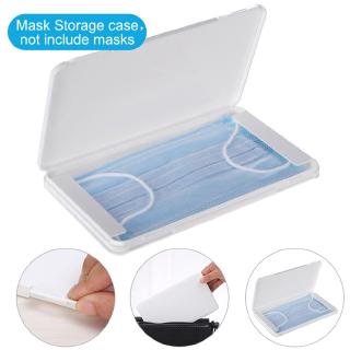 Portable Dustproof Buckle Mask Storage Seal Box Case Portable Disposable Face Masks Container Safe Pollution-Free pwatch (6)