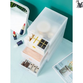 Storage box desktop drawer type plastic stationery hand account sundries small storage box transpare