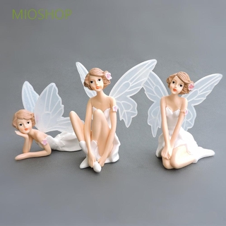 MIOSHOP landscape Resin Toy Figures Flying Flower Fairy