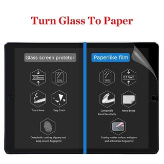 Pets☃☼Paper Like Screen Protector Matte PET Film for iPad pro 10.2 10.5 10.9 11 12.9 Drawing Apple P
