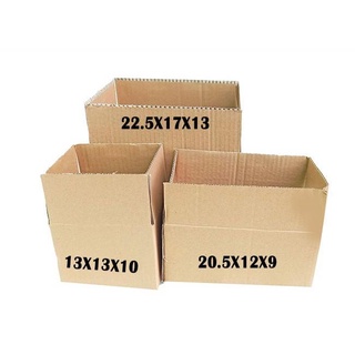 kraft box⊕▨BOX♤ON HAND Carton box corrugated cardboard package Kraft