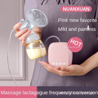Electric Breast Pump Automatic Breast Pump Milker Maternal Lactagogue Massage Large Suction Non-Manual dDuE