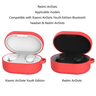 lucky* Portable Earphone Carrying Case Full Protective Case for Xiaomi Redmi Airdots