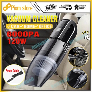 6000PA Car Vacuum Cleaner Powerful Multifunctional hand-held vacuum cleaner for car Super Suction
