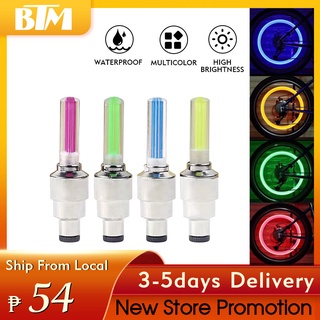 【BTM&COD】Bike Light Motorcycle Bikecycle 1Pair Hot Wheel Tire Led Pito Light High Quality
