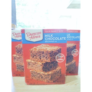 Duncan Hines Milk Chocolate Brownie Mix Thick & Fudgy 510g