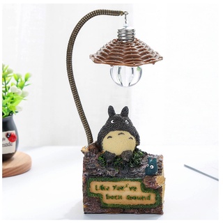 Cartoon Totoro Design LED Night Light Lamp Resin Home Display Model Mold Decor (3)