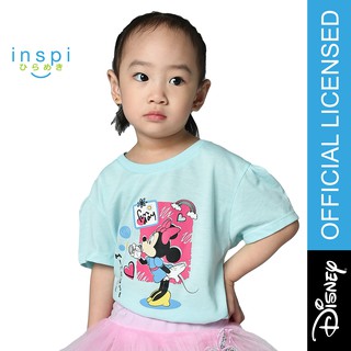Disney Minnie Mouse Fun Day Tshirt in Powder Blue for Girls Inspi Tee (1)