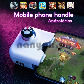Mobile Gaming Joystick in PINK for Android/iphone Play while charging