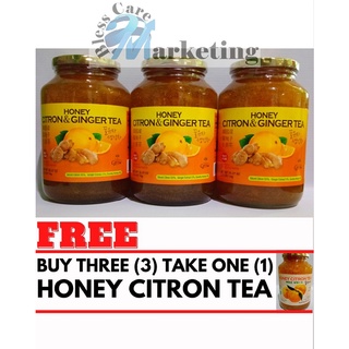 (BUY 3 HONEY CITRON GINGER TAKE 1 HONEY CITRON TEA) ORIGINAL HONEY CITRON & GINGER TEA (2.2 LB) 1KG