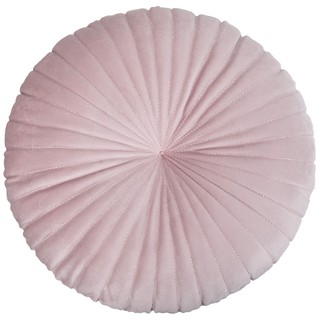 Pink Nordic Style Pumpkin Shape Decorative Seat Creative Round Velvet Throw Pillow Cushion