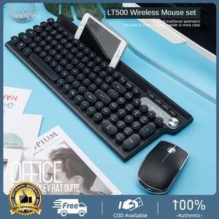 △□♠2.4G Wireless Gaming Keyboard Mouse Rechargeable Keyboard and Mouse for Macbook Laptop Keypad Com