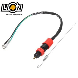 LION Motorcycle Stop Light Switch With Spring
