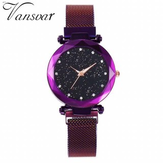 Watches✷NEW✈Ready Stock Star Starry Women Magnet Lock Buckle Strap Watch