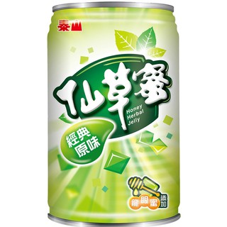(EXP2022)Taishan Honey Herbal Jelly Black Gulaman Juice/Drink in Can 320g