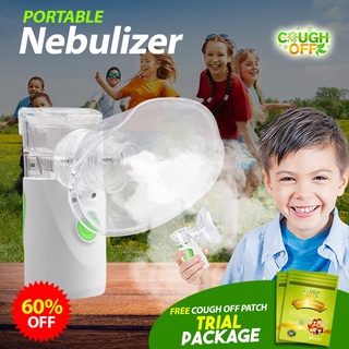 Portable Nebulizer Ultrasonic Coughing Phlegm Handheld Inhalation Nebulizer Atomizer for Kids COD