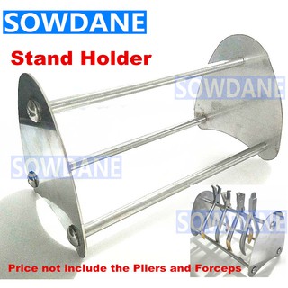 Dental Stainless Steel Instruments Stand Holder placer