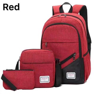 cod korean fashion backpack 3in1