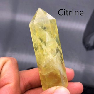 Natural Crystal Rose Quartz White Crystals Citrine Yellow Crystal Column (4)