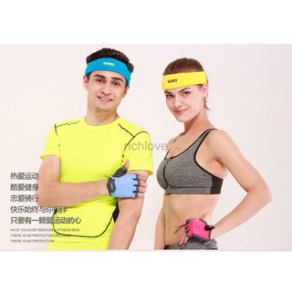 Sport Sweat Sweatband Headband Yoga Gym Stretch Head Band (5)