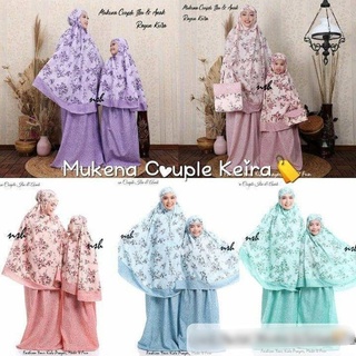 KEIRA MOTHER AND DAUGHTER MUKNA SET WITH BAG/ MADE IN INDONESIA