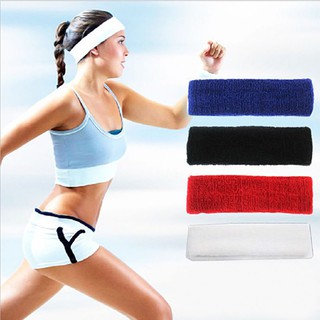 Unisex Sports Yoga Fitness Stretch Sweat Sweatband Hair Band Headband Headwear