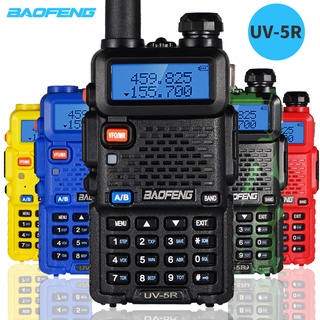 2Pcs Baofeng UV-5R Walkie Talkie 5W Portable CB Radio BF-UV5R Dual Band VHF/UHF Transceiver UV 5R Tw