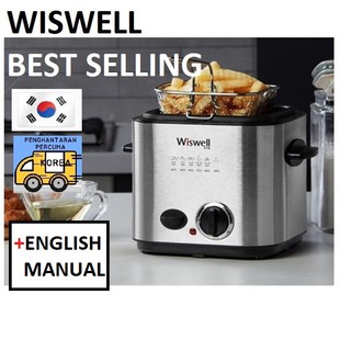 [WISWELL] Korea Deep fryer cooker electric Mini (WH2100) 1.2L