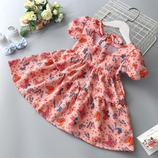 Toddler Baby Girl Dress Romper Floral Skirts Baby Sundress Cute Infant Girl Clothes (4)