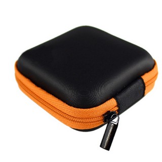 PU Leather For Earphone Headphone Earbuds Cards Storage Bag Pouch Hard Case Box (6)