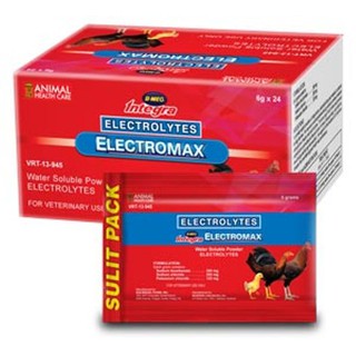 ELECTROMAX (ELECTROLYTES) BY INTEGRA B-MEG -(1 BOX-24 SACHETS)