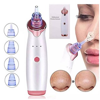 5 in1 Blackhead Remover Vacuum Suction Blackhead Acne Extractor Pores Deeply Facial Cleaning Tool
