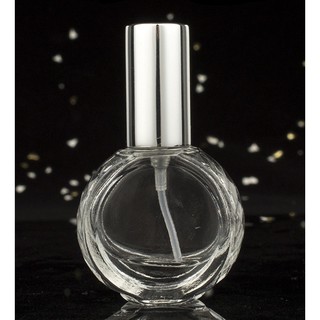 5pcs 10ml Round Glass Perfume Bottle Transparent Empty Glass Spray Bottle Fragrance Bottles Atomizer