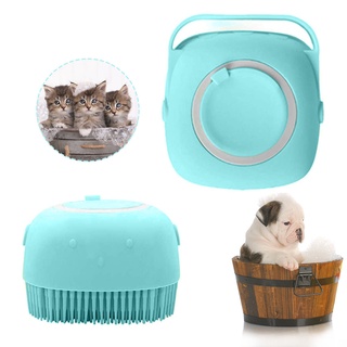 Pet snacksNew Pet Dog Shampoo Massager Brush Cat Massage Comb Grooming Scrubber Shower Brush for
