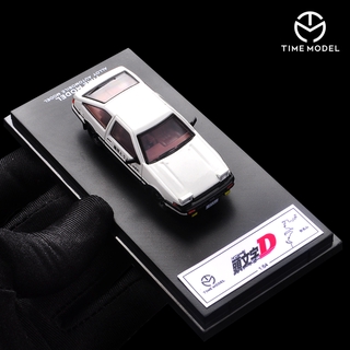 1: 64 Initial D Toyota AE86 Scene Assembly Car Model Fujiwara Tofu Shop with light effect and black gift box/ Time Model (4)