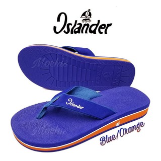 Islander 'Blue/Orange' Men's Authentic and Original slippers (Makapal)
