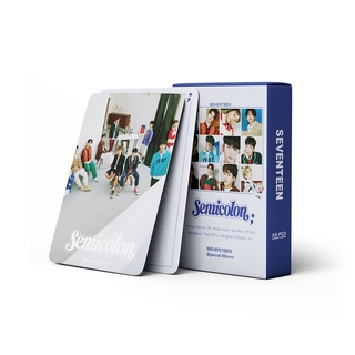 54pcs/box Kpop Seventeen Special Album Lomo card HD Photocard Postcard (2)