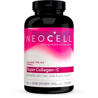 NeoCell Super Collagen Type 1 and 3 plus C Tablets, Bottle of 250 Tabs. ***** 100 Ratings
