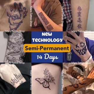 【Mars Tattoo】NEW Technology Magic Long Lasting 2 Weeks Semi-Permanent tattooTemporary Tattoo Sticker Fake Tattoo 0999 (1)