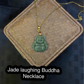 Accessories ✦Laughing Buddha jade charms necklace♛