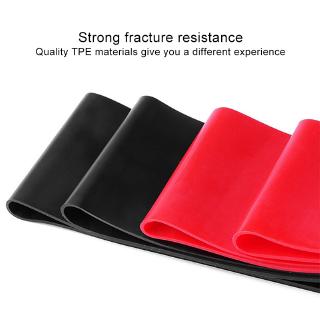 5 Colors Yoga Resistance Rubber Bands Indoor Outdoor Fitness Equipment 0.35mm-1.1mm Pilates Sport Training Workout Elastic Bands (4)