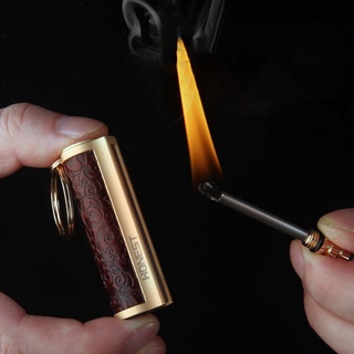 Flint Metal Permanent Match Petroleum Lighter Unusual Lighters Cigarette Lighter SurvivalFashionable