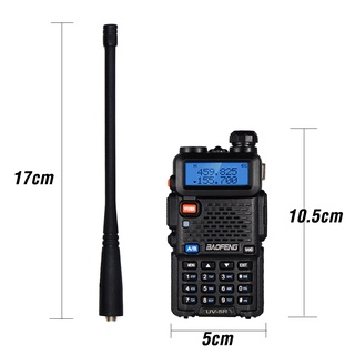 P-Baofeng UV-5R High Power 8W Dual Band Professional CB Radio Station VHF/UHF Ham Radio Portable UV