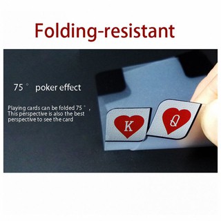 Creative Transparent Plastic Waterproof Poker Novelty Poker Index Playing Cards (5)