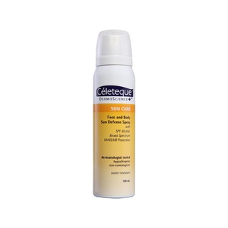Céleteque® Sun Care Face and Body Sun Defense Spray with SPF50 100mLIn stock