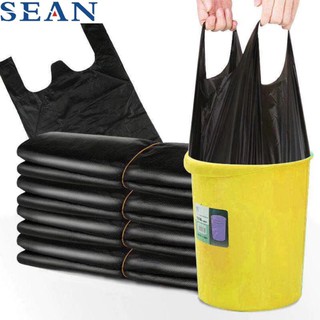 50 pcs 32*52cm Disposable Garbage Bag Black Thick