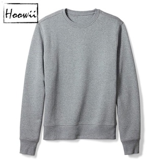 Ready Stock✳HOOWII 12 Colors Unisex Plain Pullover Sweater for Men Women
