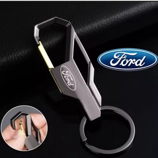 Ford Motorcycle Car Keychain Men's Creative Alloy Metal Keyring Keychain Key