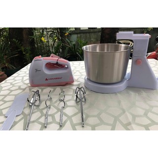 Hanabishi Hand Mixer with Stainless Steel Mixing Bowl HHMB 120SS (2)