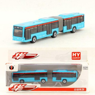 alloy children's toy car model articulated two-section bus bus bus car